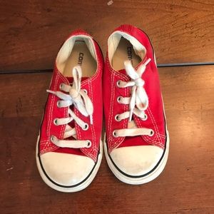 Red converse